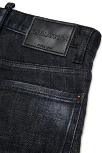 Pantalon délavé en denim - Denim Black