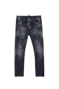 Washed denim trousers - Denim Black