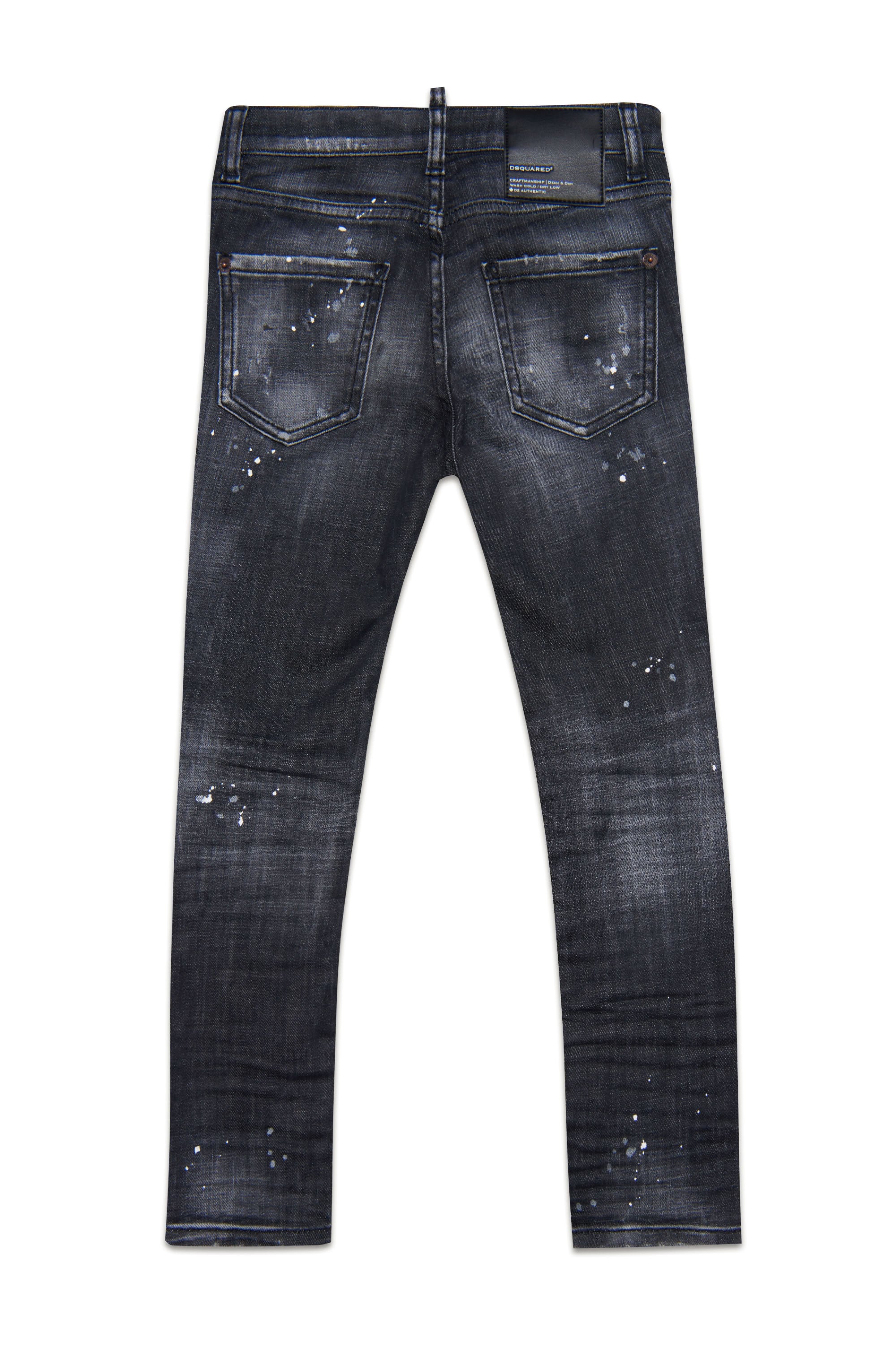 Washed denim trousers - Denim Black