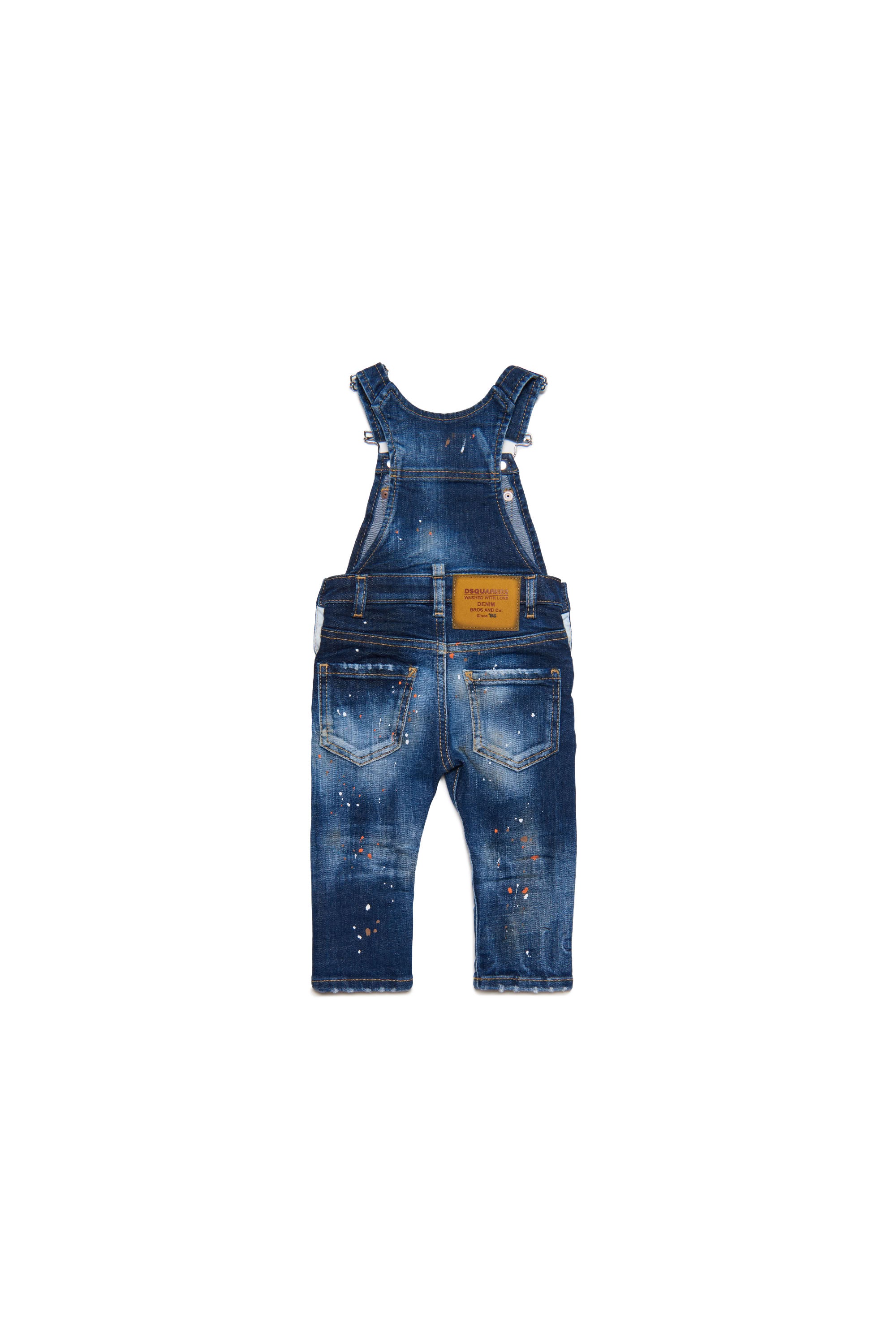 Salopette délavé en denim - Blue Denim