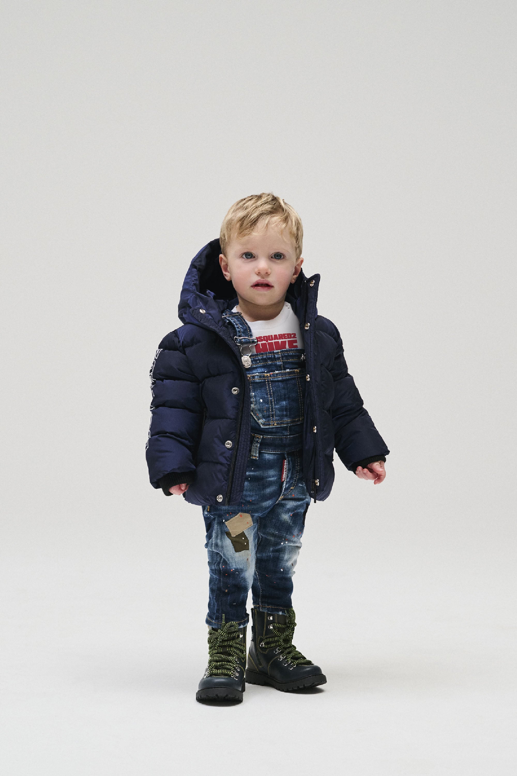 Salopette délavé en denim - Blue Denim