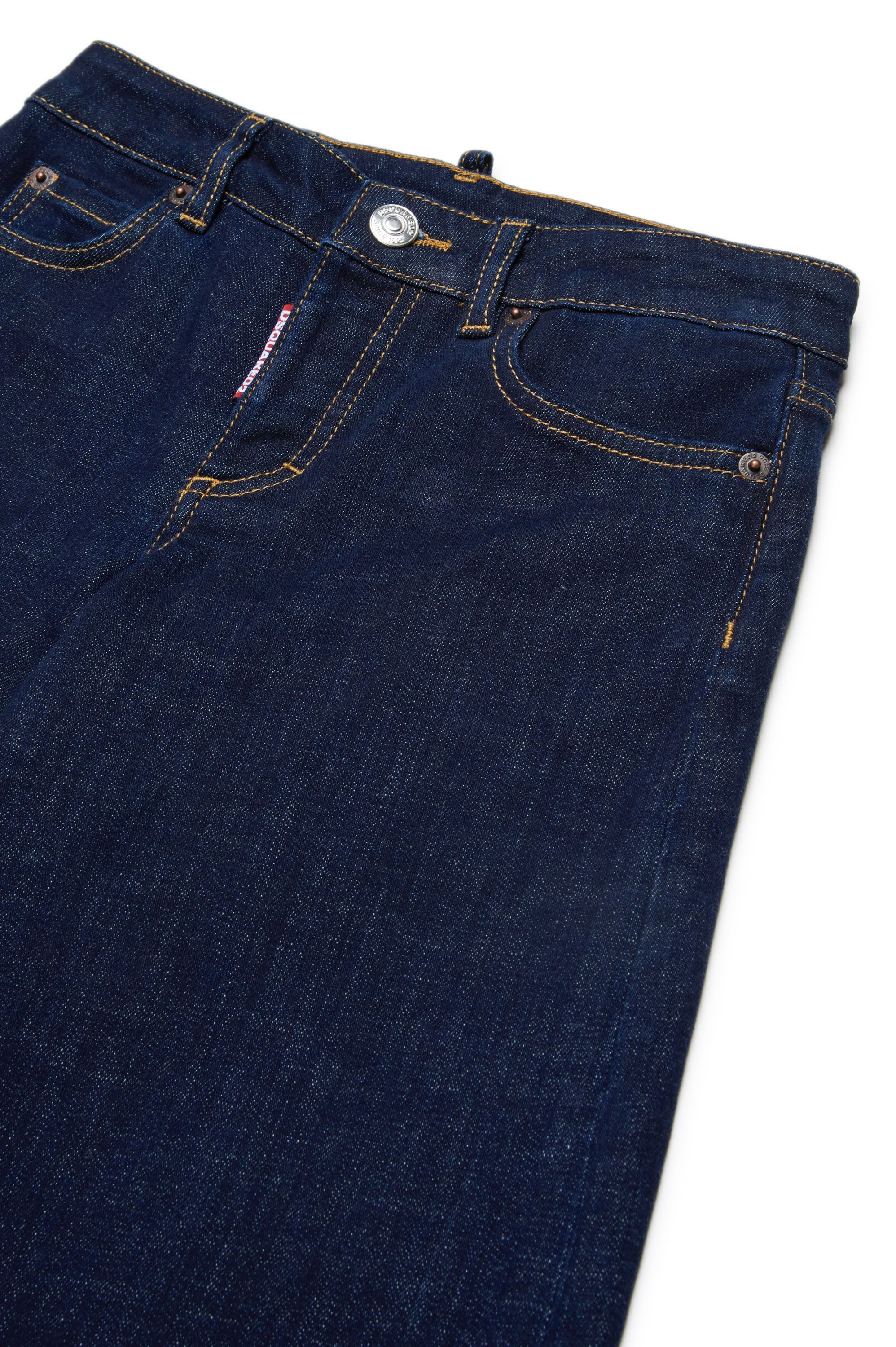 Wide-leg denim trousers - Blue Denim