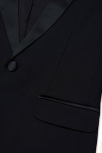 Veste avec poches en laine - Black