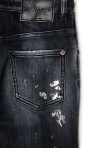 Pantalon délavé en denim - Denim Black