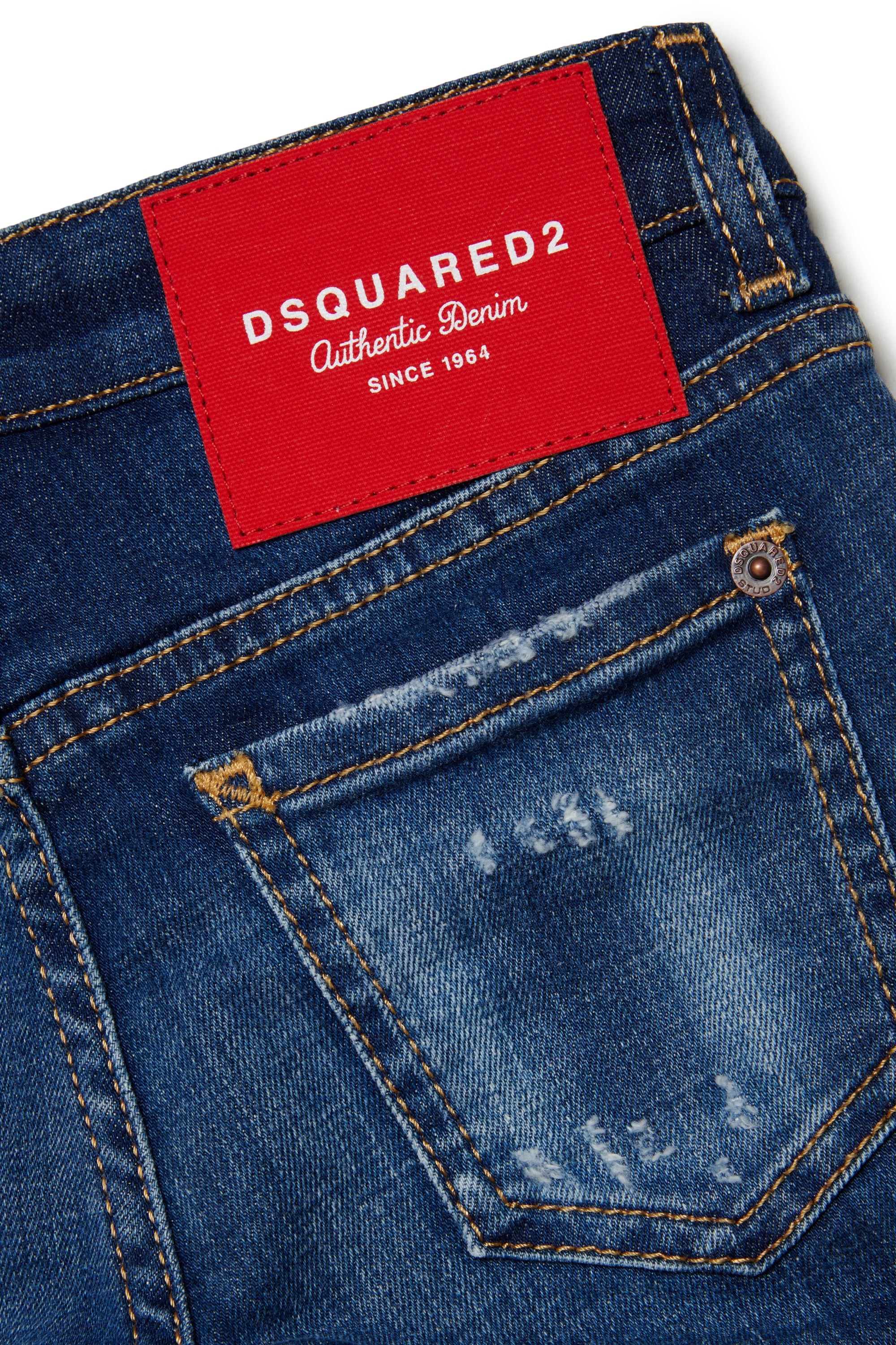 Blue Denim Pantalon - Blue Denim