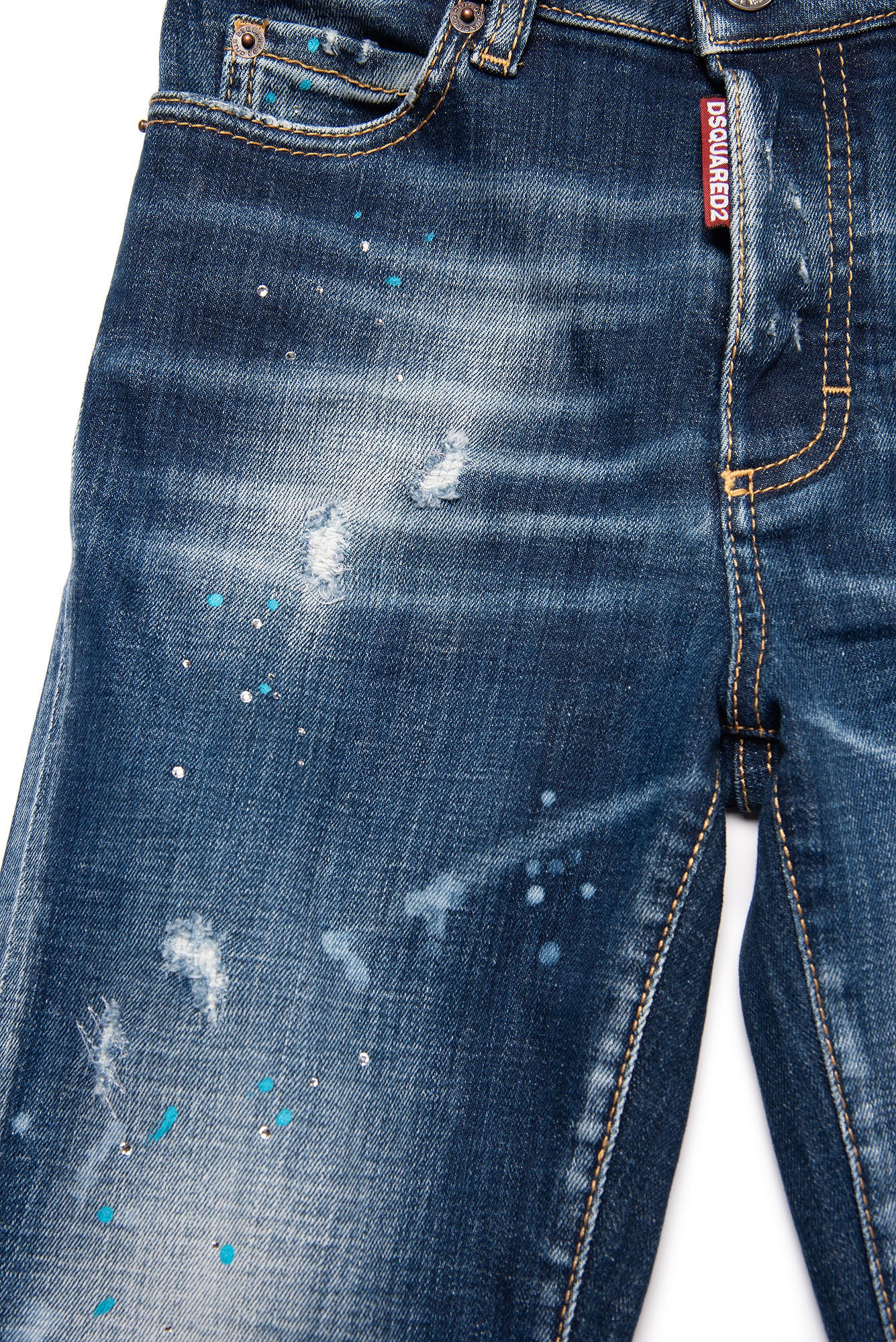 Blue Denim Pantalon - Blue Denim