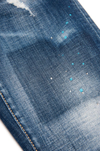 Blue Denim Pantalon - Blue Denim