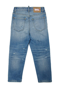Blue Denim Pantalon - Blue Denim