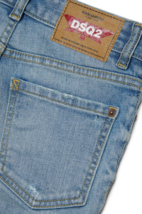 Blue Denim Pantalon - Blue Denim