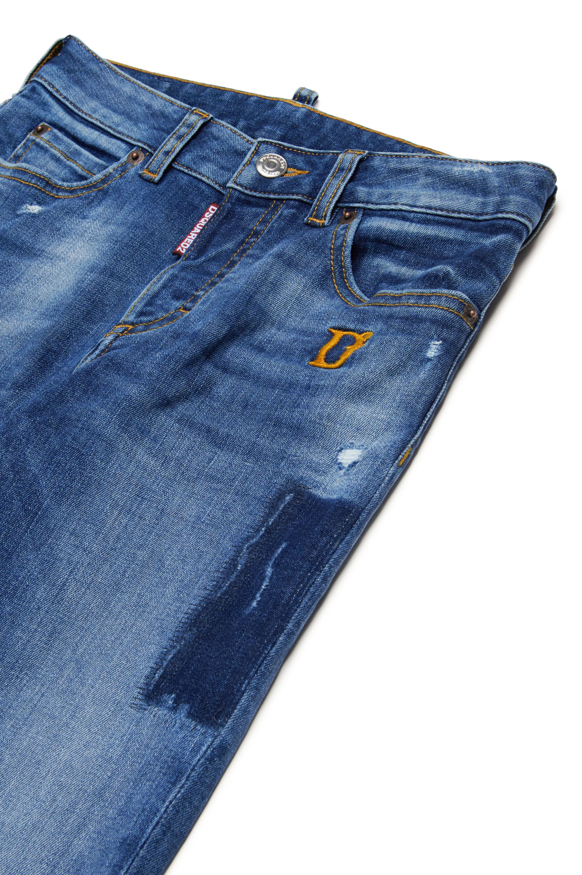 Blue Denim Pantalon - Blue Denim
