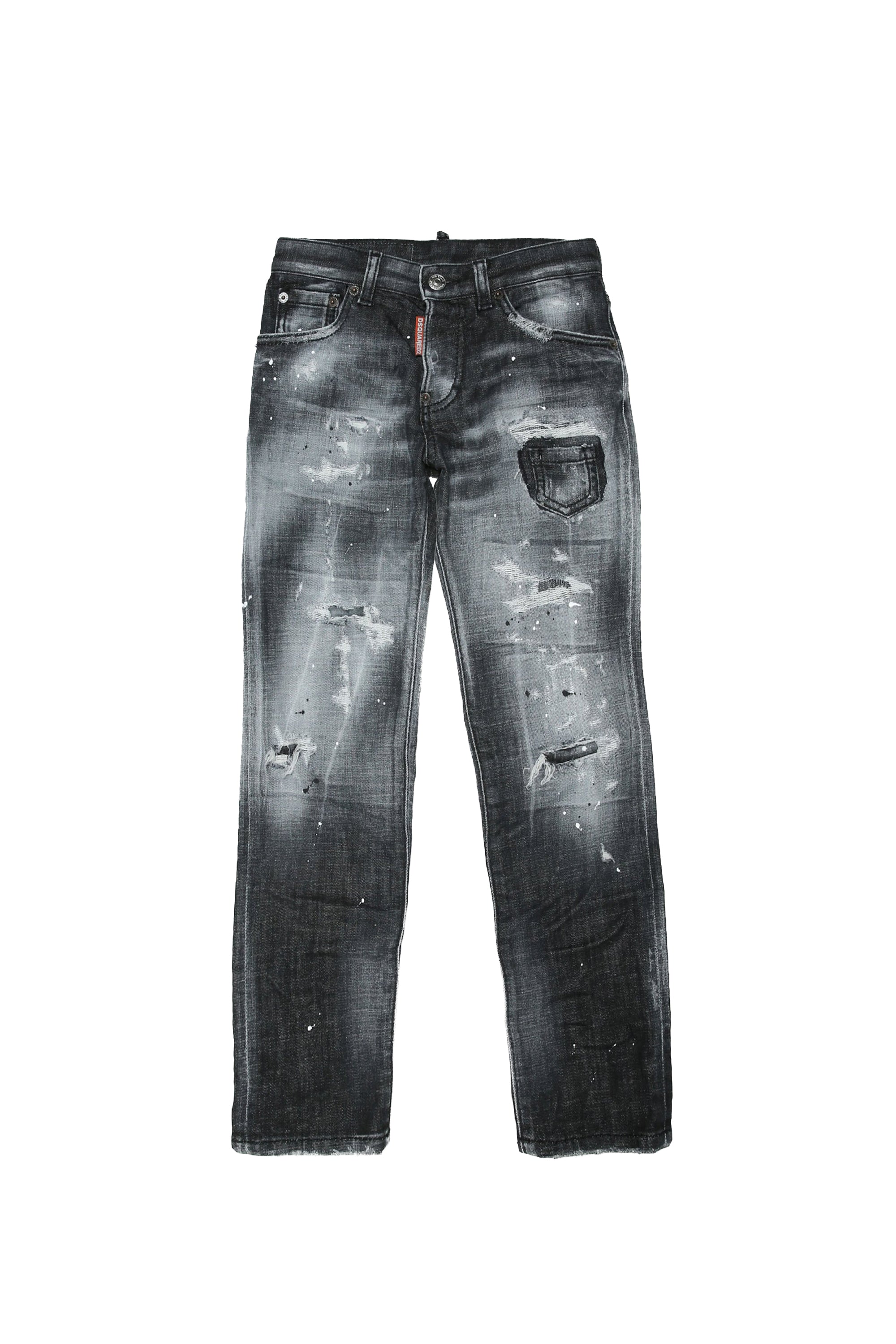 Pantalon délavé en denim - Denim Black