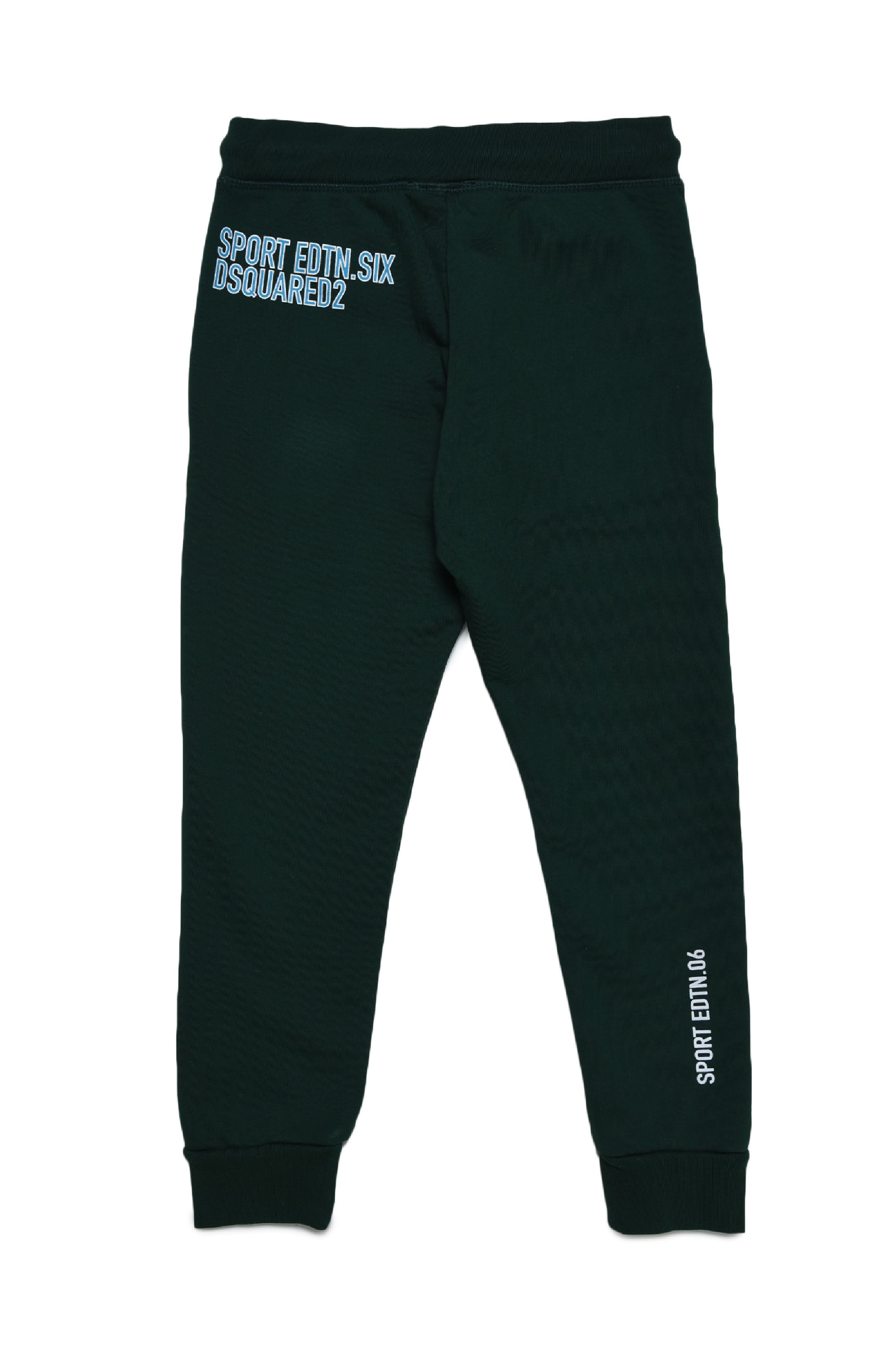 Printed tracksuit trousers - Hunter Green