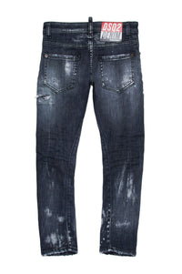 Pantalon délavé en denim - Denim Black