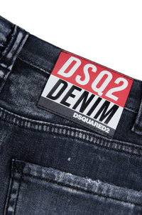 Pantalon délavé en denim - Denim Black