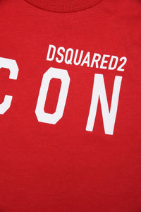 T-shirt à manches longues avec logo - Lipstick Red