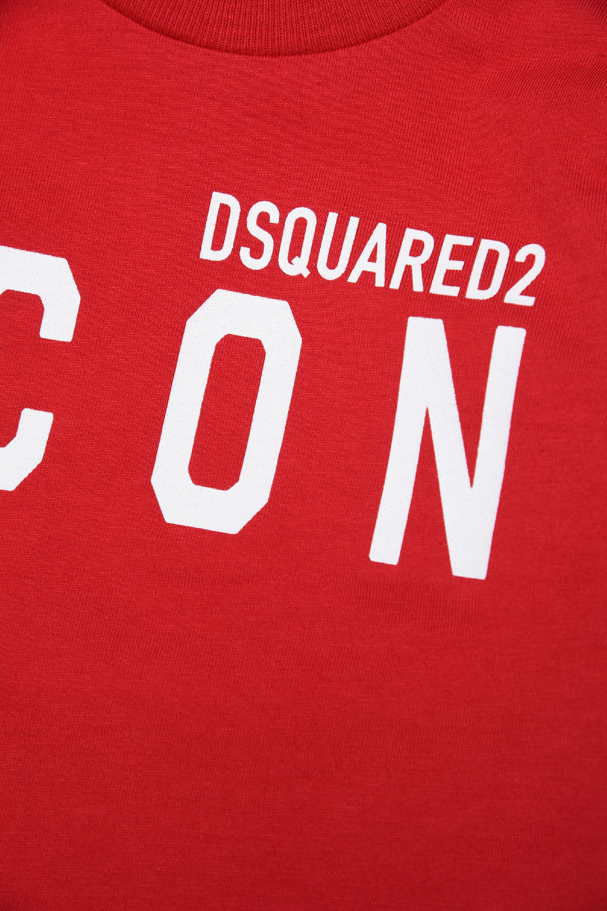 T-shirt à manches longues avec logo - Lipstick Red