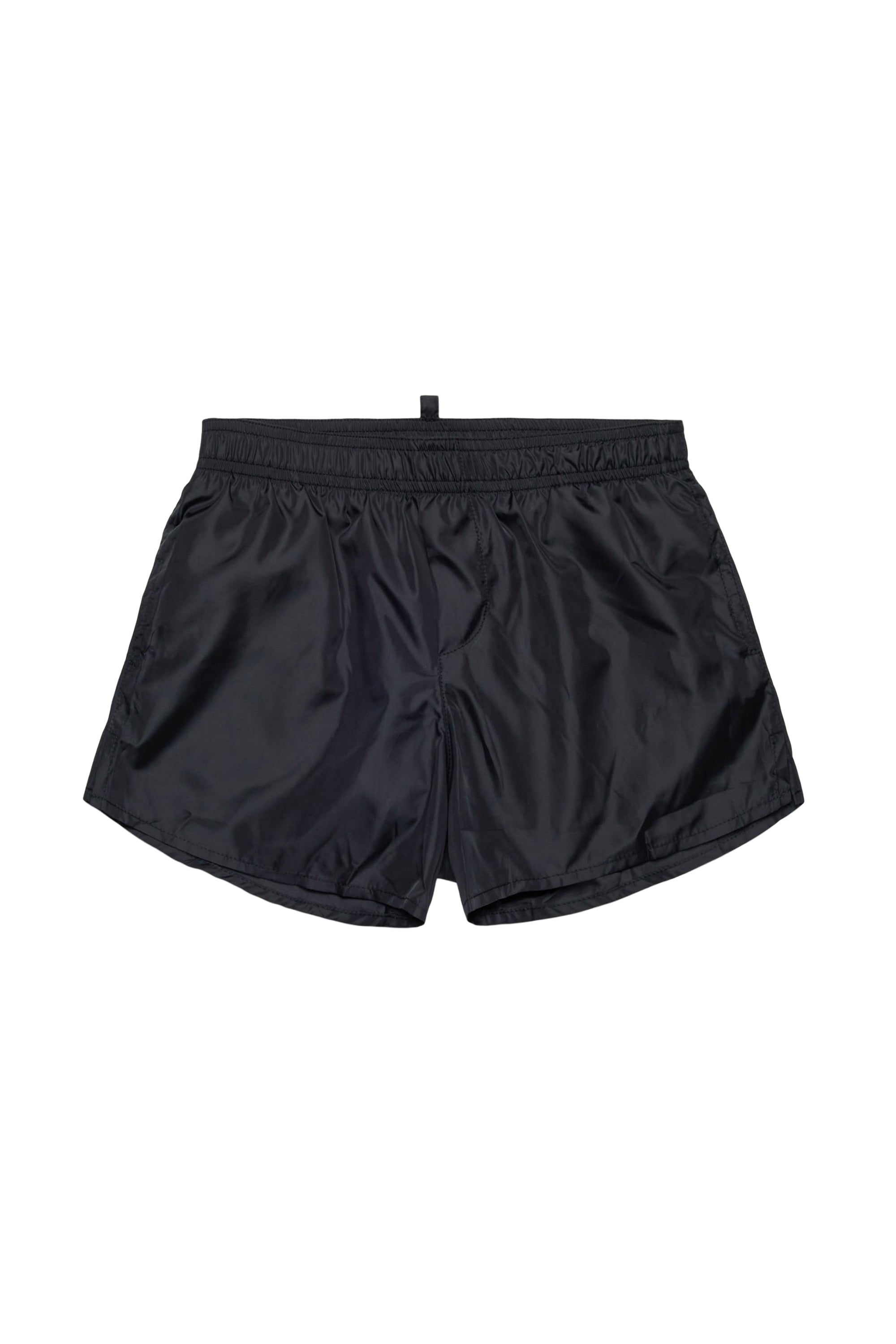 Short de bain à taille élastiquée - Black