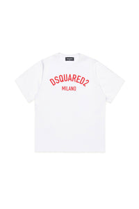 T-shirt avec logo - White & Red Print
