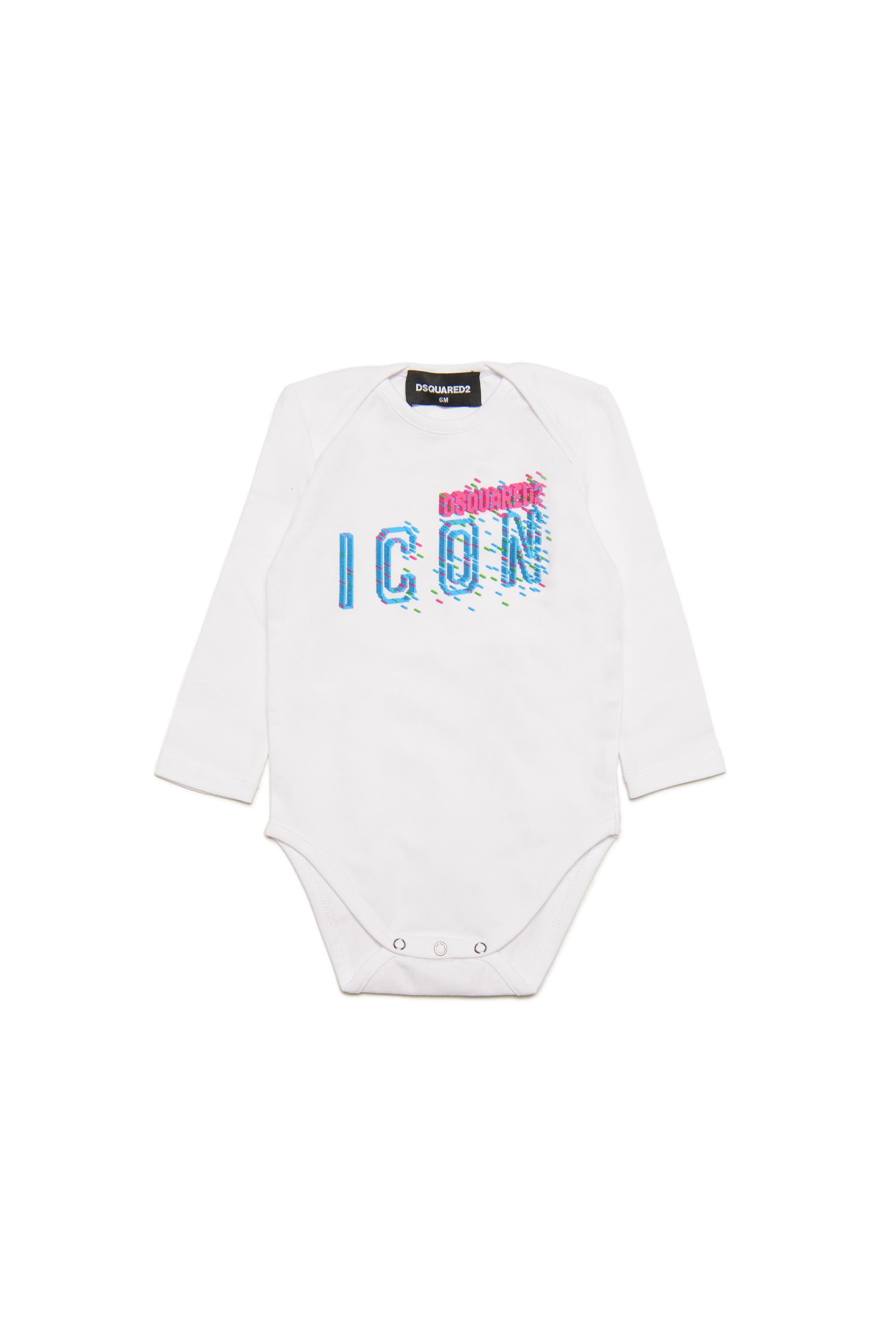 Body with printed logo - White