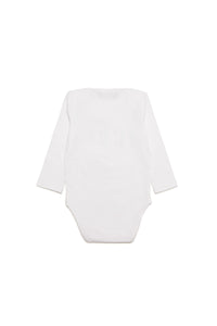 Body with printed logo - White