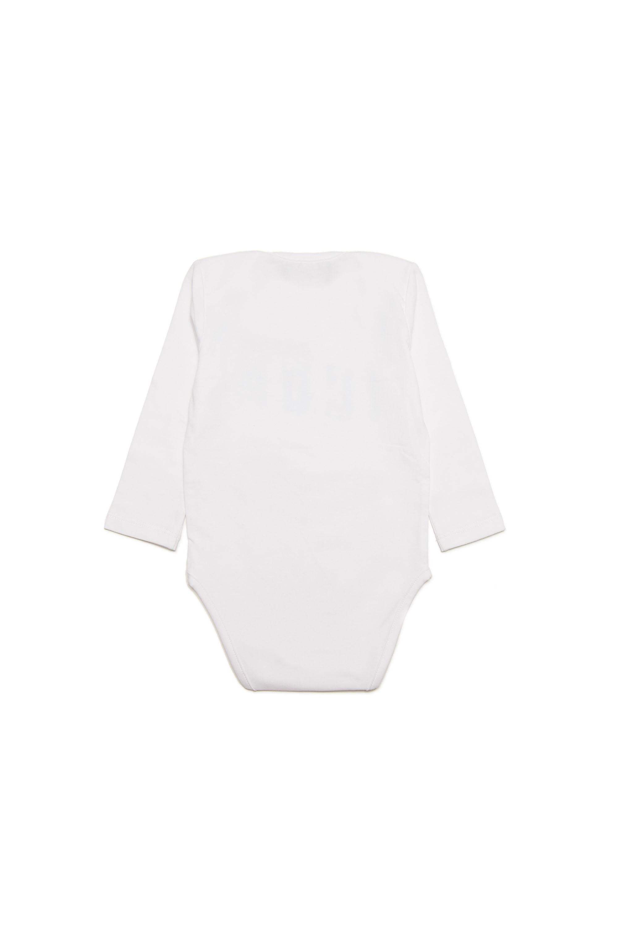 Body with printed logo - White