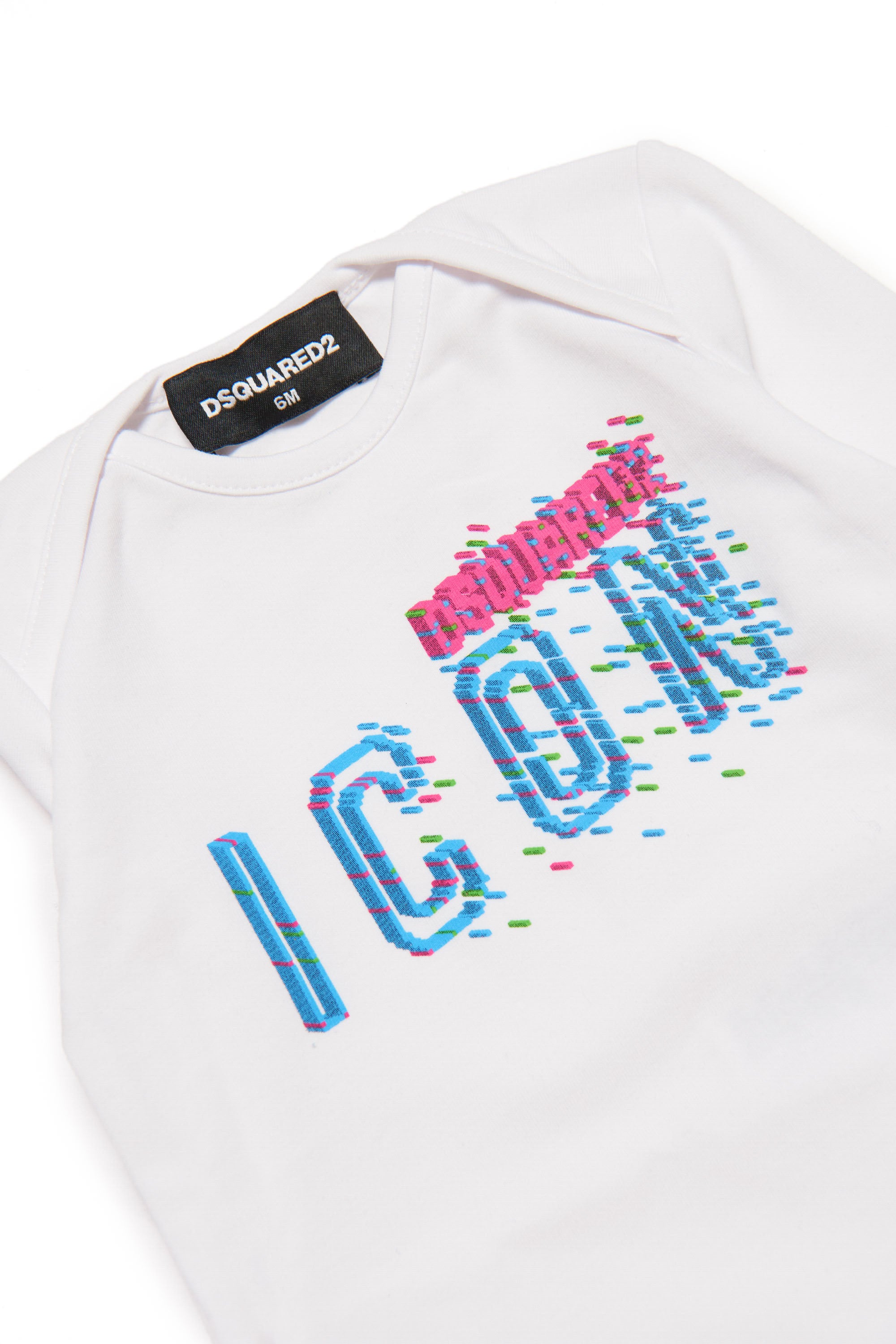 Body with printed logo - White