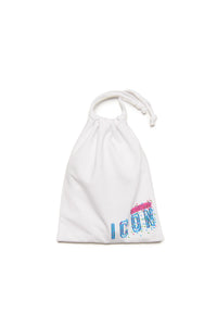 Body with printed logo - White