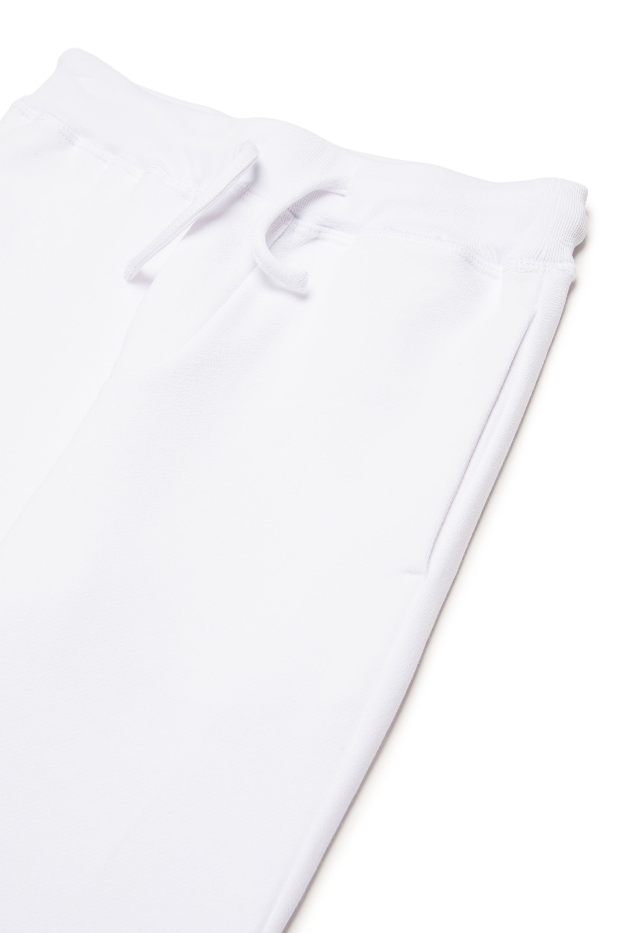 Tracksuit trousers with logo - White