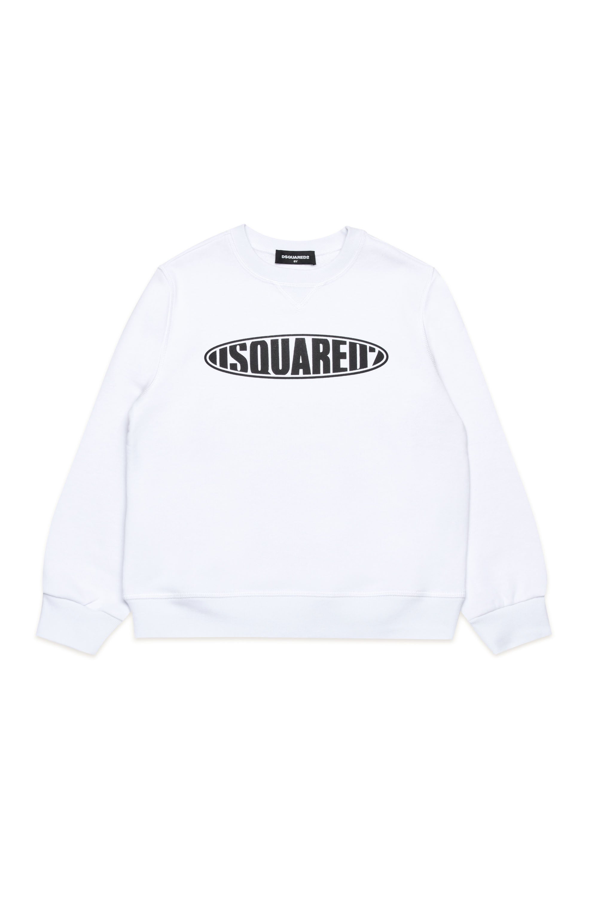 Sweatshirt with logo - White