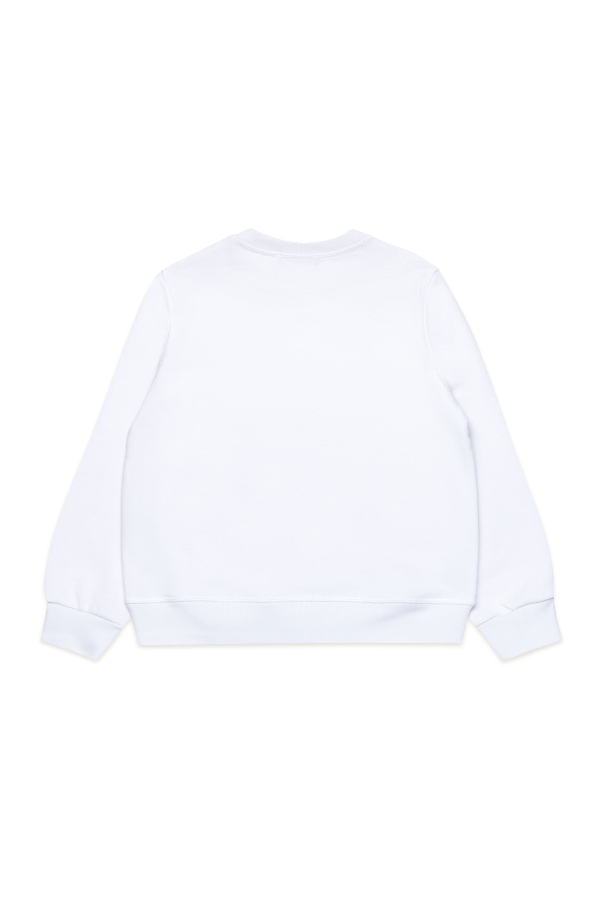 Sweatshirt with logo - White