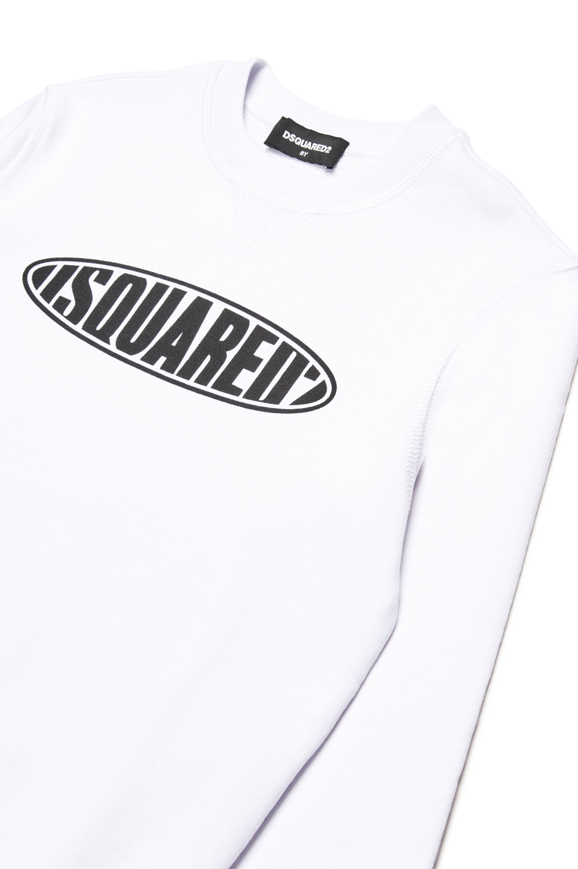 Sweatshirt with logo - White