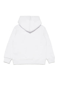 Sweat à capuche imprimé - White