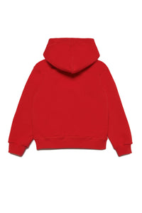 Logo hoodie - Bright Red