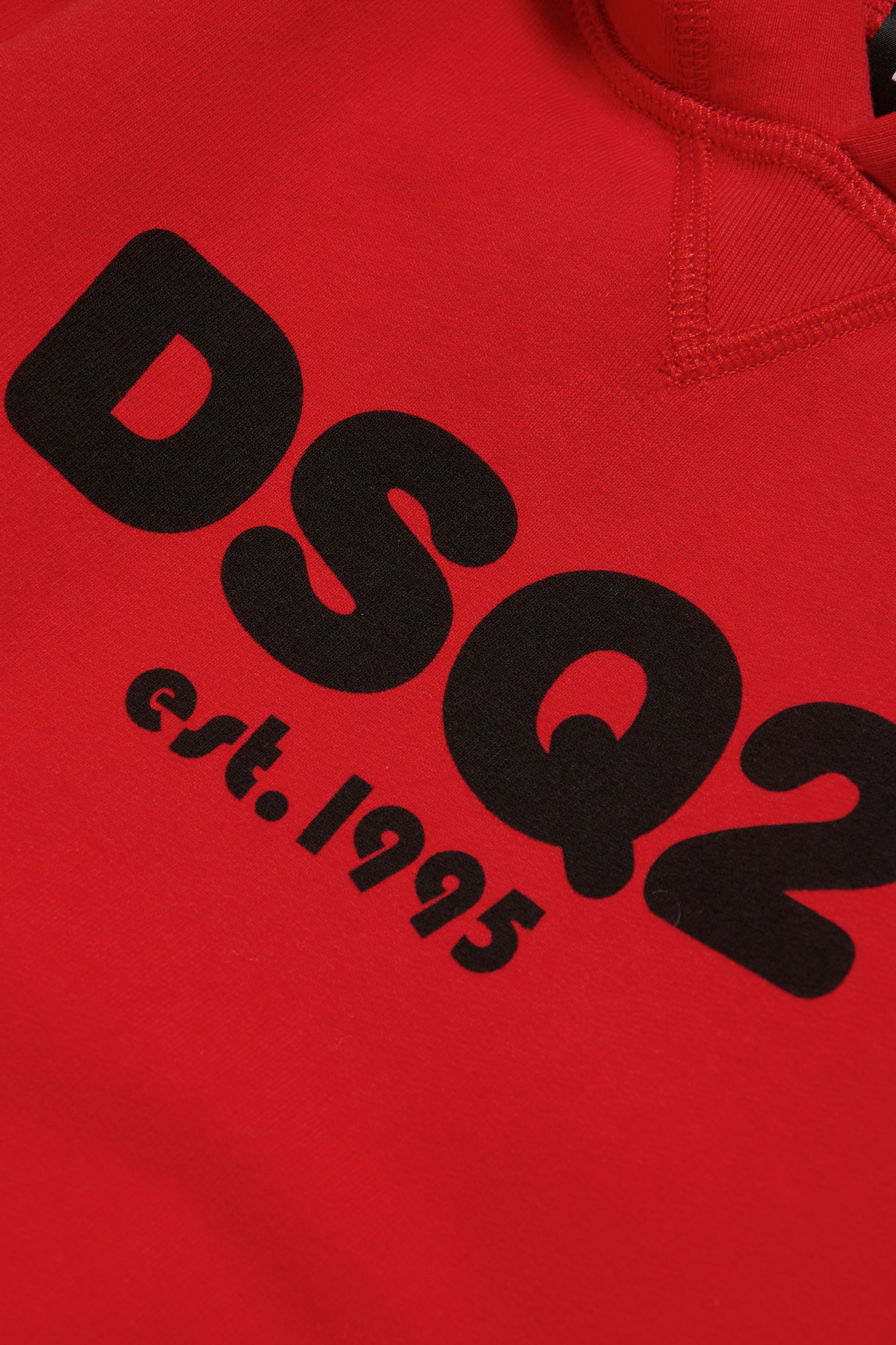 Logo hoodie - Bright Red