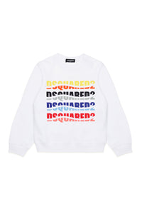 Sweatshirt avec logo - White