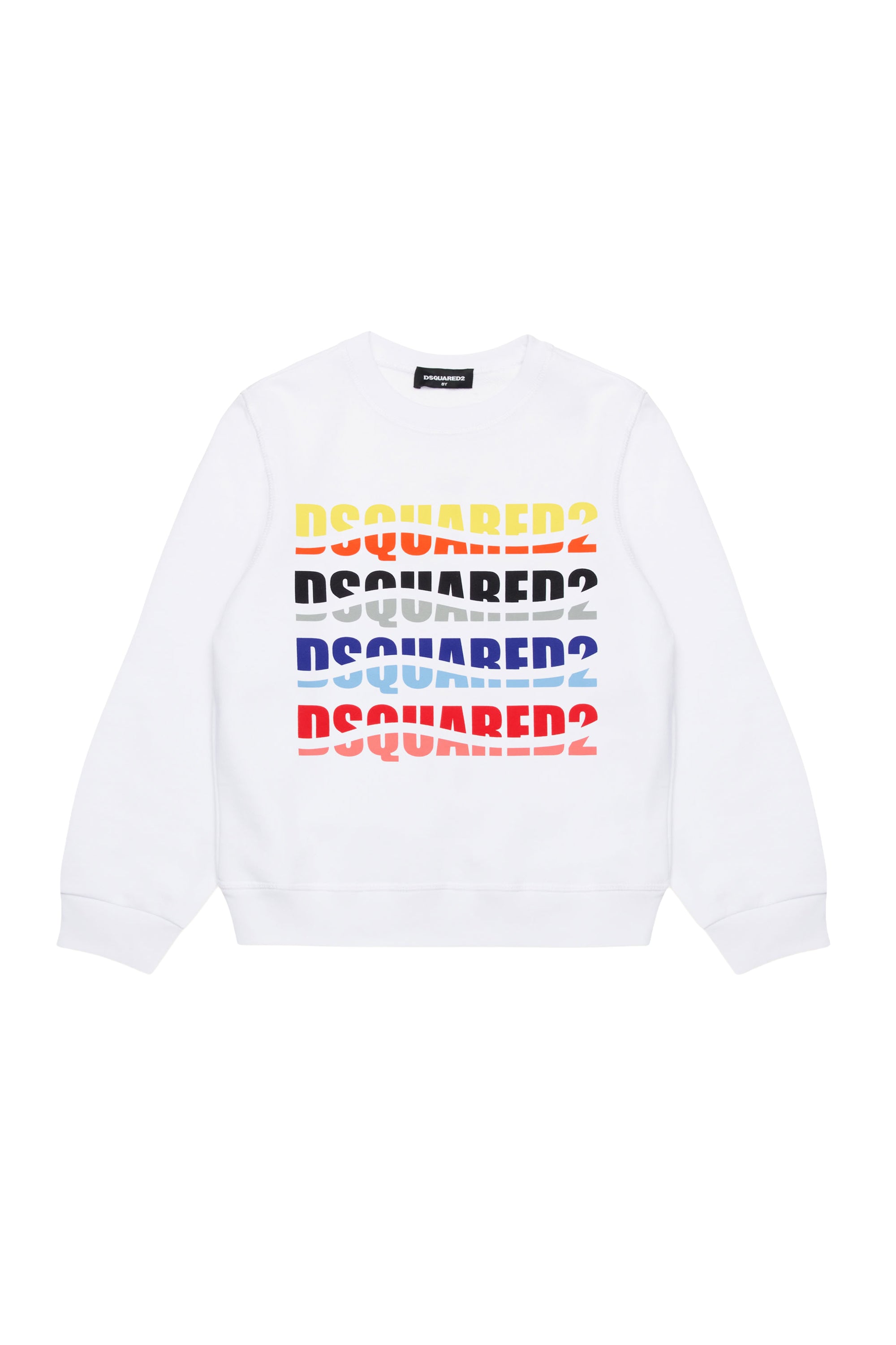 Sweatshirt with logo - White