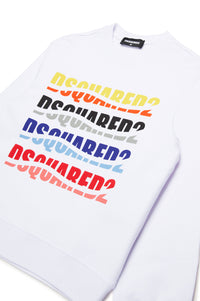 Sweatshirt avec logo - White