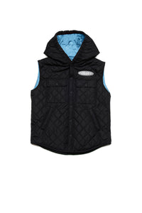 Sleeveless jacket - Black
