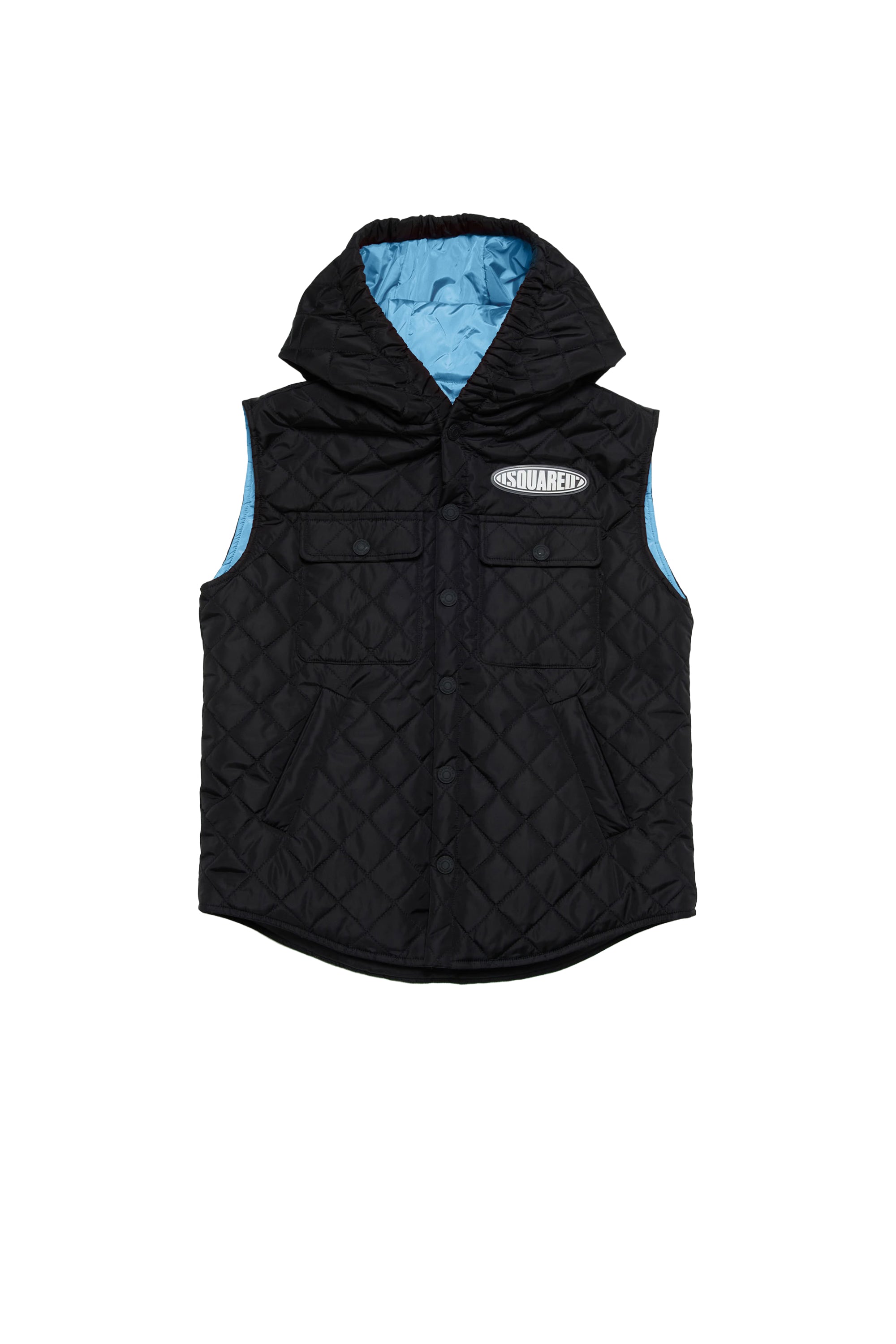 Sleeveless jacket - Black