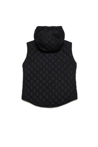 Sleeveless jacket - Black