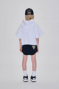 Pocket denim skirt - Black