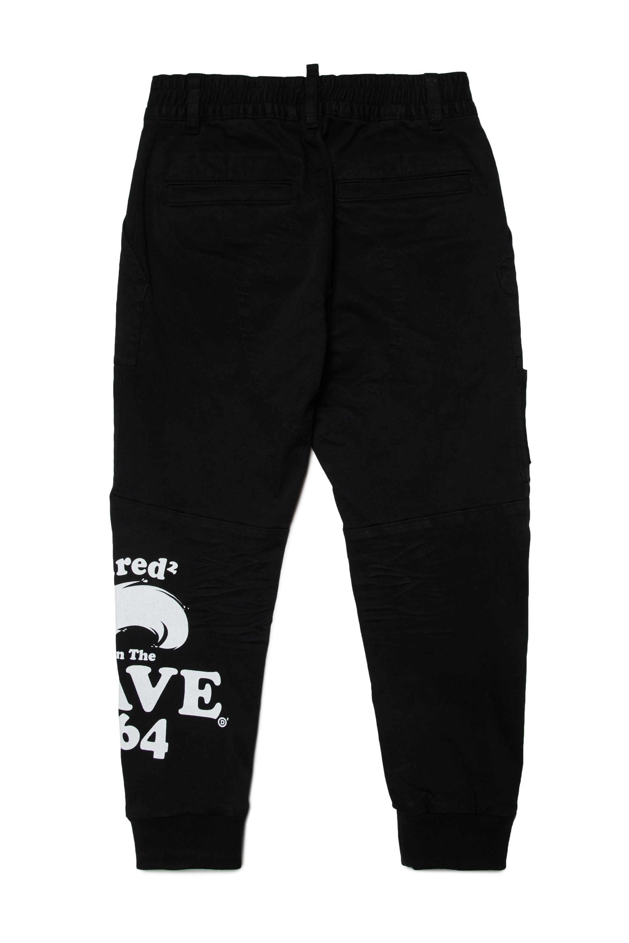 Pantalon à zip en denim - Black