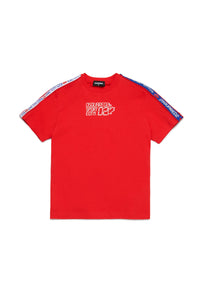 Printed T-shirt - High Risk Red