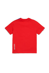 Printed T-shirt - High Risk Red