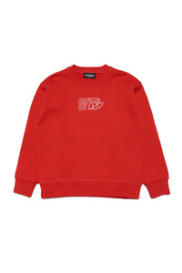 Printed sweatshirt - High Risk Red