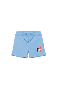 Short avec logo - Della Robbia Blue