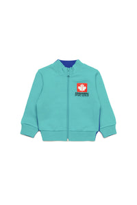 Pull avec zip et logo - Ceramic