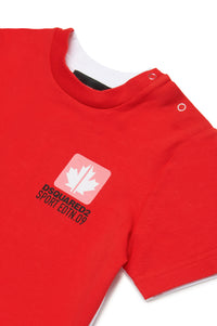 T-shirt with logo - High Risk Red