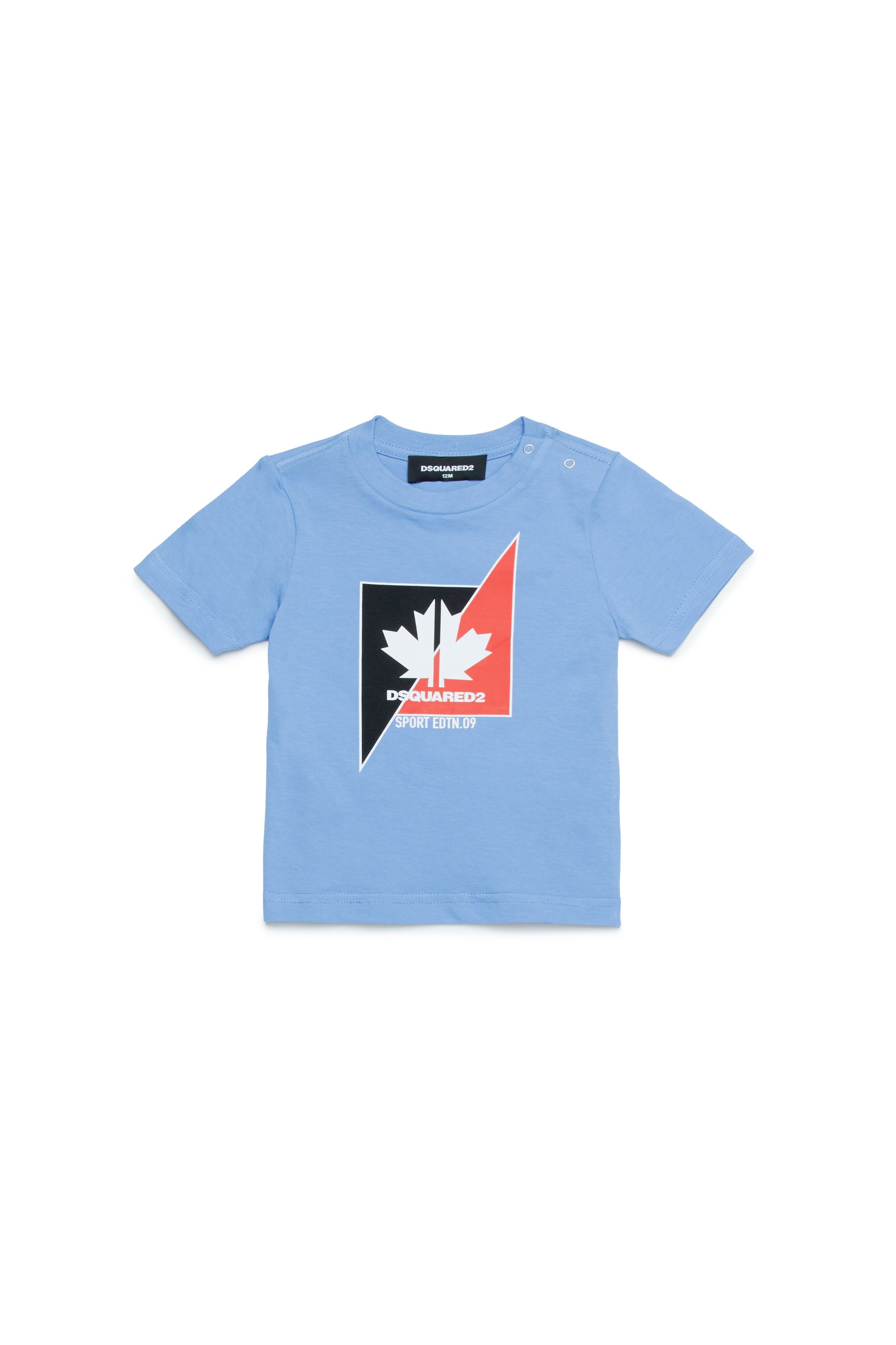T-shirt with logo - Della Robbia Blue