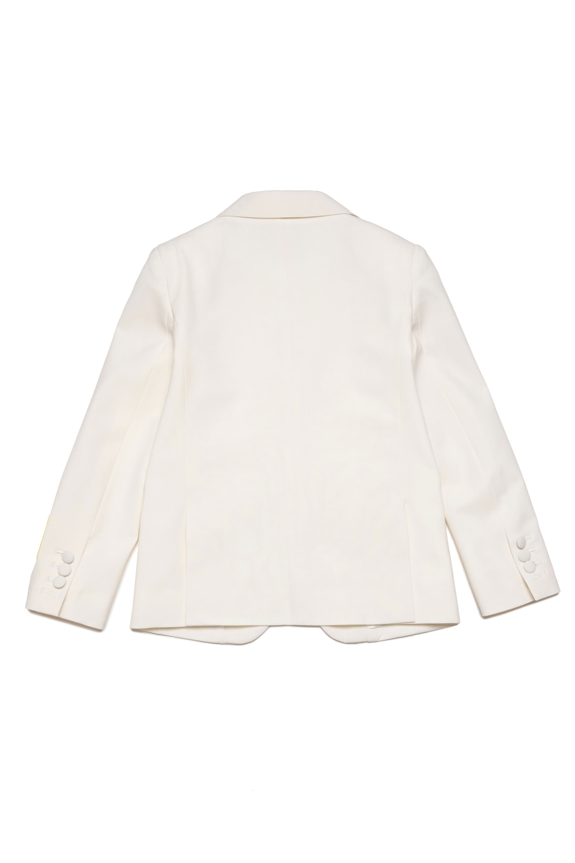 Veste avec poches en laine - White